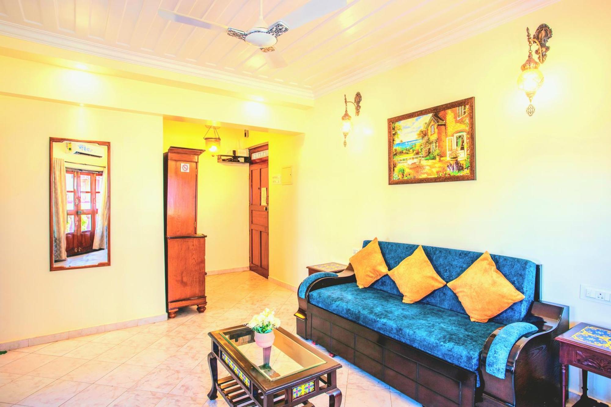 'Golden Sea Pearl' 1 Bhk Beach Apartment Benaulim Esterno foto